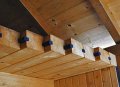 Holzhaus aus Brettstapel