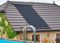 Schwimmbecken mit Solar-Heizung (Solar-Absorber)