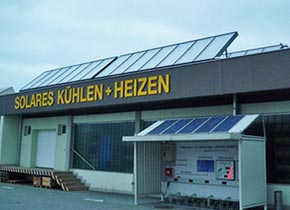 Solare K�hlung
