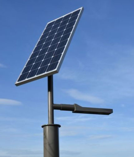 Solare Strassenbeleuchtung