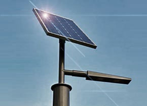 Strassen-Beleuchtung solar