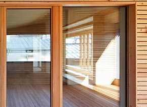 Holzfenster für Passivhaus