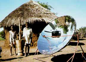 Solarkocher - Kochen mit der Sonne