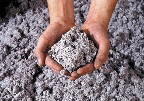 Zellulosedämmung - Wärmedämmung aus Zellulose