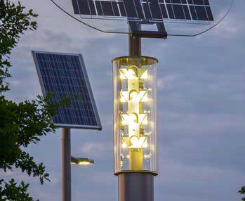 Solare Strassenbeleuchtung