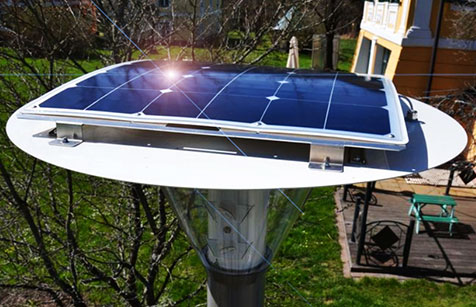 Solare Strassenbeleuchtung