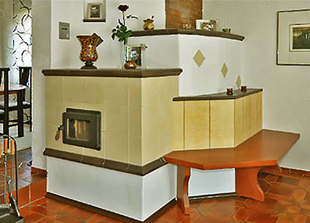 Kachelofen Ganzhausheizung