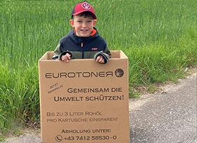 Tonerkartuschen Sammlung und Recycling
