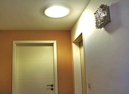 Beleuchtungssystem mit Tageslicht - das Lichtrohr TALIS