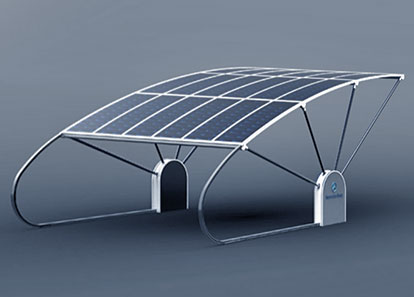 Carport aus Carbon