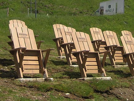 Vollholz Gartenmöbel sind langlebig