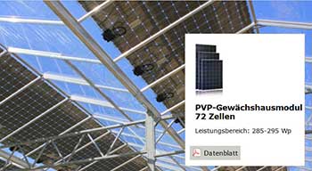 Solarmodul Datenblatt