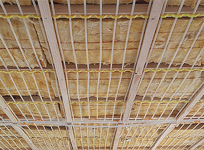 Deckenkühlung mit Klimadecke